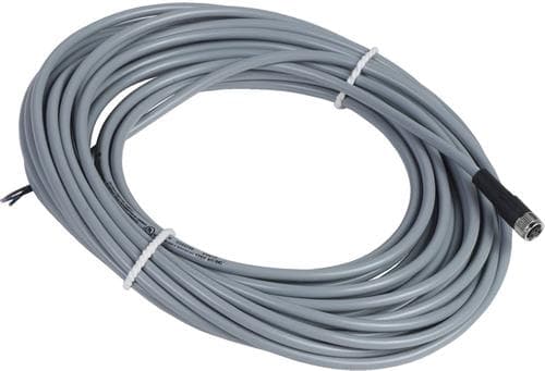 Anturikaapeli PVC M8 M8 3-nastainen naaras suora 10 metriä XZCPV0566L10