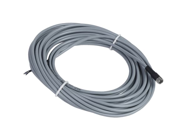 Anturikaapeli PVC M8 M8 3-nastainen naaras suora 10 metriä XZCPV0566L10