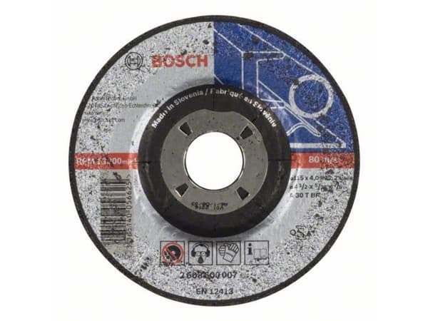 Bosch Accessories 2608600007 Skrubskive forkrøppet 115 mm 22.23 mm 1 stk