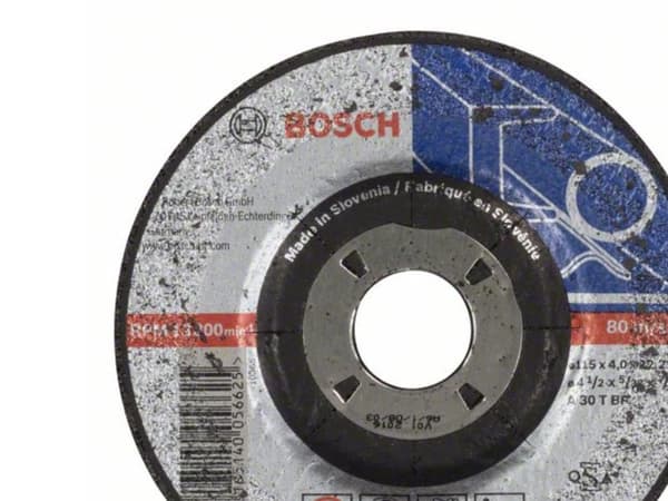 Bosch Accessories 2608600007 Skrubskive forkrøppet 115 mm 22.23 mm 1 stk