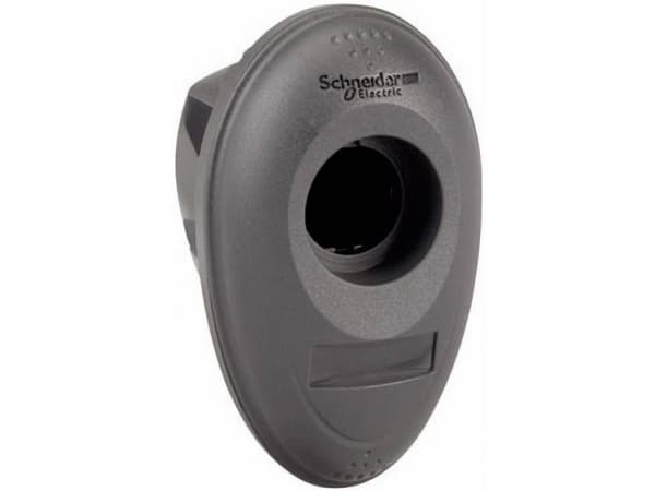 Schneider Electric ZBRM01 Tomt hus 1 installationspunkt Dark-Grey 1 stk 1 stk