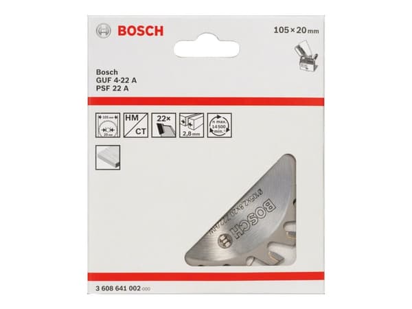 Bosch FRÆSERKLINGE 22 TDR