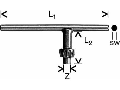 Bosch CHUCKNØGLE G 4 TAP 60X30MM