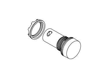 ABB Ø22 mm komplet signallampe. LED rød 230 V AC