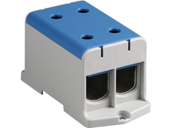 ENSTO Genomgångsklämma 35-240mm² skruvterminal BLUE DOUBLE