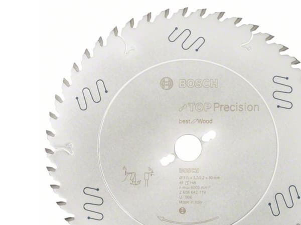 Bosch RUNDSAVKLINGE TOP PRECW 315X3,2X30MM 48T