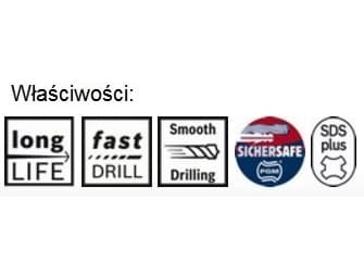 Bosch HAMMERBOR SDS P-5 16X260MM