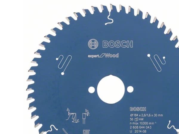 Bosch RUNDSAVKLINGE 184X30X2,6MM 56T EXP WOOD