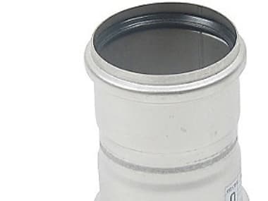 Blücher dobb.stikmf.75mm - m.O-ring AISI 316L.Syrefast stål