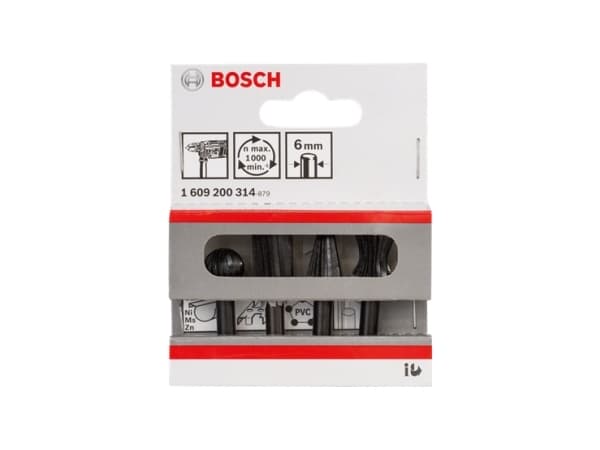 Bosch - Fresekutter - for tre, ikke-jernholdig metall, iron - 4 deler - 13 mm - cylindrical
