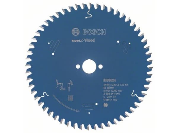 Bosch RUNDSAVKLINGE 184X20X2,6MM 56T EXP WOOD