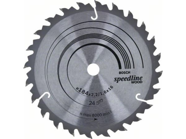 Bosch PYÖRÖPESURI SPEEDLINE PUU 184X16MM24T