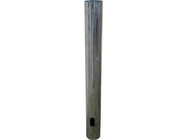 MAST f/Kl.II pullertarmatur. Ø133mm. Længde 1,20/0,70M. f/nedgravning. Varmgalvaniseret. Med montageluge