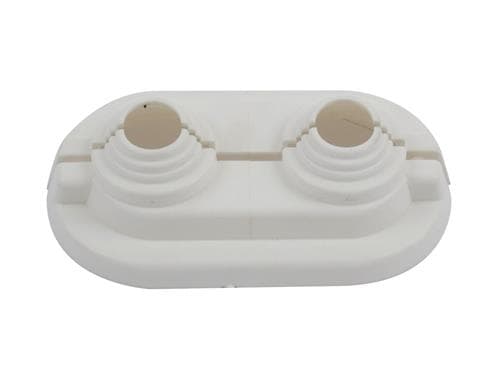 Danfoss rørroset T-ra-K - Dobb.(2 Dele) 192l0160