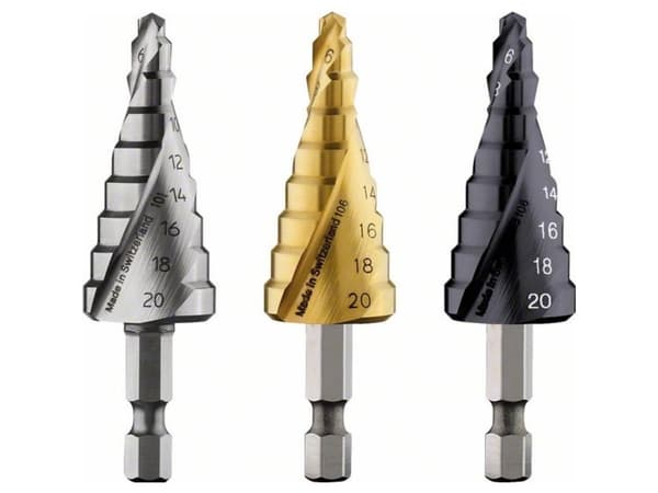 Bosch Accessories 2608587433 HSS Trinbor 4 - 20 mm TiN Samlet længde 70.5 mm 1/4 (6,3 mm) 1 stk