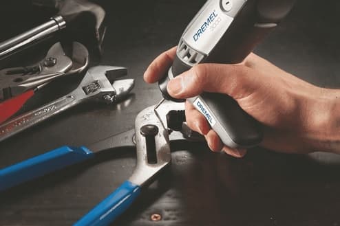 Dremel 9901, Dremel, Aluminium, Messing, Murstein, Støpejern, Løvtre, Lær, Gipsplater, Plast, Myk metall, Mykt tre,..., Wolframkarbid, 39 mm, 3,2 mm,