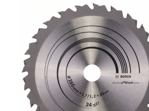 Bosch CIRKELSKIV 165X1,7X20MM 24T SPEEDLINE