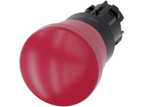 Siemens 3SU1000-1HA20-0AA0 Nødstopstast IP66, IP67, IP69K 1 kpl 1 kpl