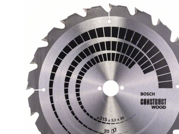 Bosch RUNDSAVKLINGE CONSTWOOD 315X3,2X30MM 20T