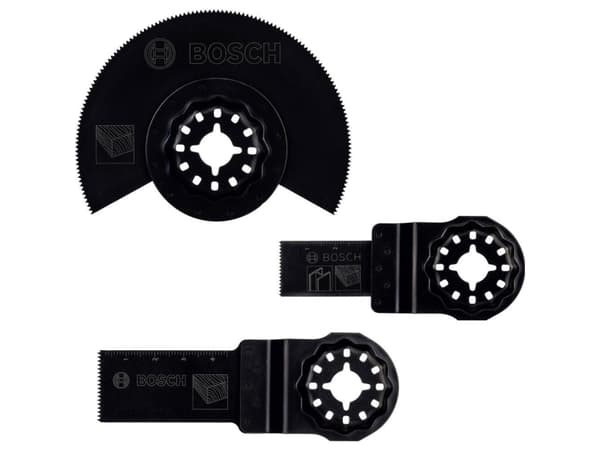 Bosch 2607017323, Bladsett, Tre, 225 mm, 3 stykker, Blister