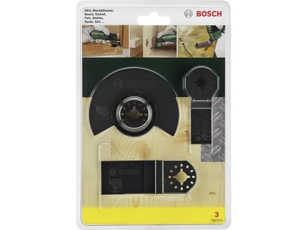Bosch 2607017323, Bladsett, Tre, 225 mm, 3 stykker, Blister