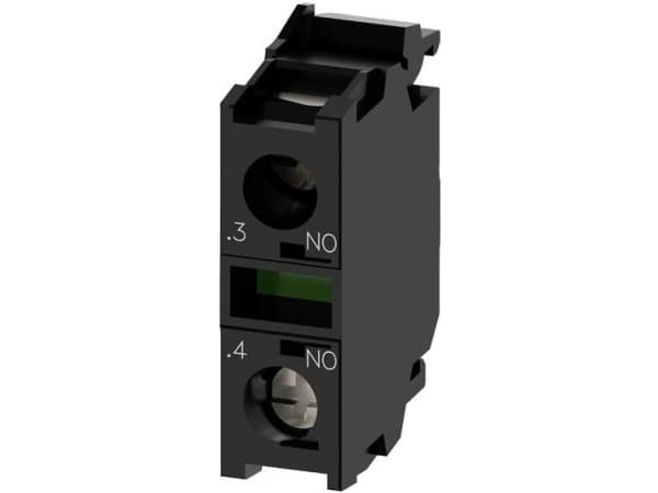 Kontaktmodul Med 1 kontaktelement, 1NO, Skruvterminal, 3SU1400-1AA10-1BA0