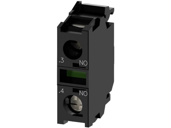 Kontaktmodul Med 1 kontaktelement, 1NO, Skruvterminal, 3SU1400-1AA10-1BA0