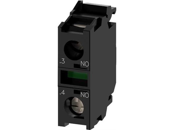 Kontaktmodul Med 1 kontaktelement, 1NO, Skruvterminal, 3SU1400-1AA10-1BA0