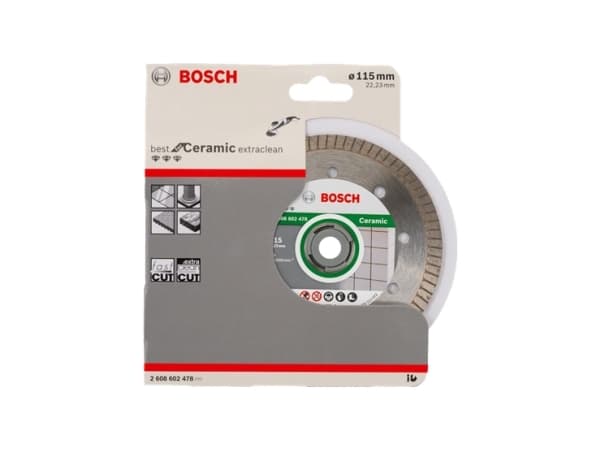 Bosch DIAMANTSKÆRESKIVE FPP GRES 115X22.2MM DIAMANTSKÆRESKIVE FPP GRES 115X22.2MM