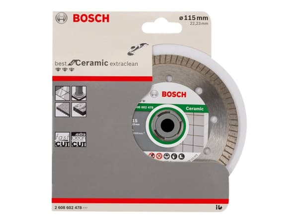 Bosch DIAMANTSKÆRESKIVE FPP GRES 115X22.2MM DIAMANTSKÆRESKIVE FPP GRES 115X22.2MM