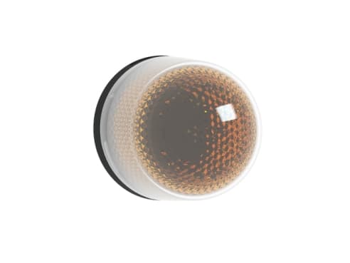 Merkkivalo Ø100 mm LED-monitoimilamppu ilman summeria oranssi 12-24 VDC 12-24 VDC
