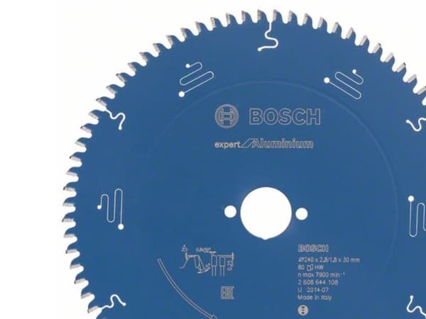 Bosch RUND SAWING 240X30X2,8MM 80T EXP ALU