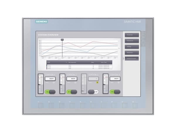 Siemens 6AV2123-2MB03-0AX0 Förlängning av PLC-display 24 V/DC