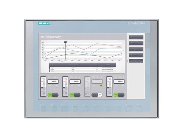 Siemens 6AV2123-2MB03-0AX0 Förlängning av PLC-display 24 V/DC