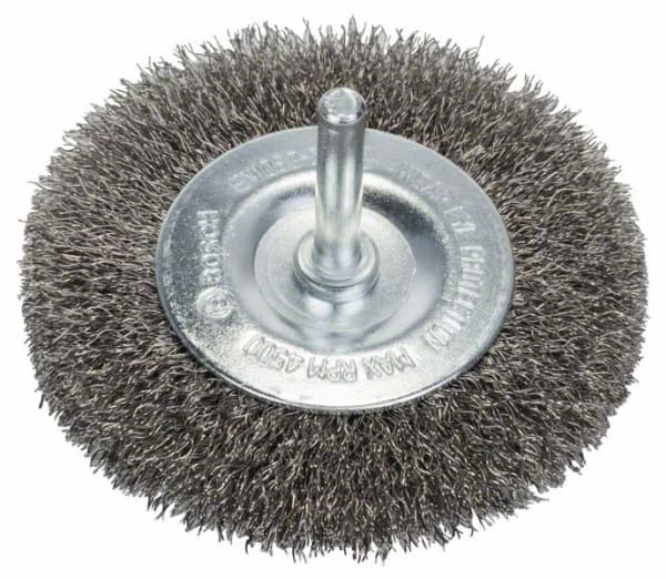 Bosch SKIVEBØRSTE BØLGET 80MM INOX 6MM