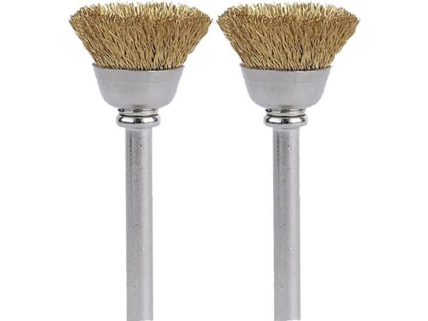 Dremel 26150536JA, Kopp stålbørste, 3,2 mm, 1,3 cm, Messing, Kopper, 15000 RPM, Metall