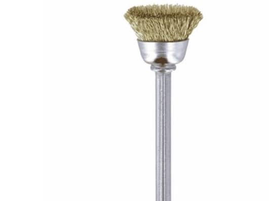 Dremel 26150536JA, Kopp stålbørste, 3,2 mm, 1,3 cm, Messing, Kopper, 15000 RPM, Metall