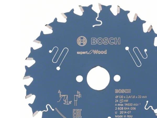 Bosch RUNDSAVKLINGE 130X20X2,4MM 24T EXP WOOD