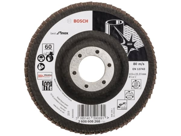Bosch Accessories 2608608268 Lamelskiver Diameter 115 mm N/A 1 stk