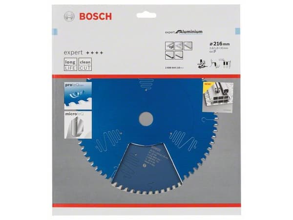 Bosch PYÖREÄ SÄÄSTÖTERÄ 216X30X2.6MM 64T EXP ALU