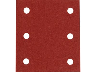 Makita - Sandpapper - för trä, metall, stål, painted wood - 10 delar - rektangulär - grus: P80 - 102 mm x 114 mm