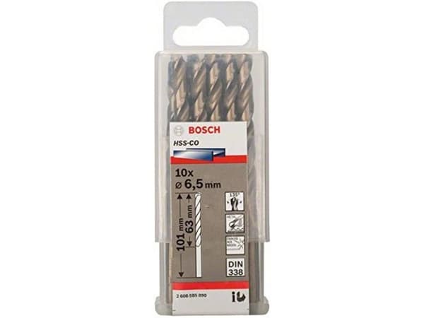 Bosch METALBOR HSS-CO S 6,5X101MM 10 STK