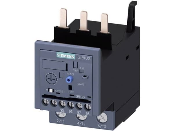 Överbelastningsrelä 1 x gränskontakt, 1 x brytare Siemens 3RB3036-1WB0 1 st
