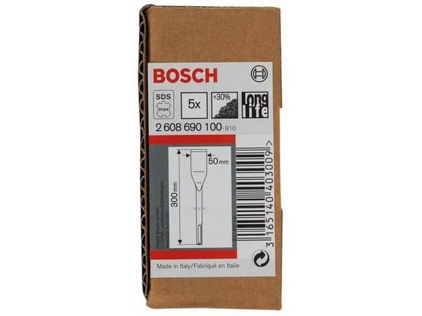 Bosch FLISEMEJSEL SDS-MAX 50X300MM 5 kpl