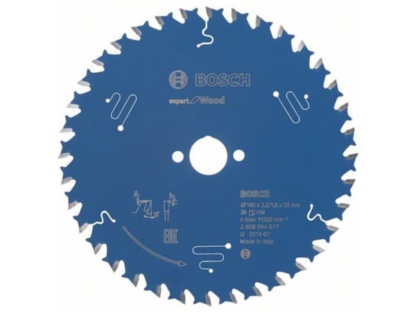 Bosch RUNDSAVKLINGE 160X20X2,2MM 36T EXP WOOD