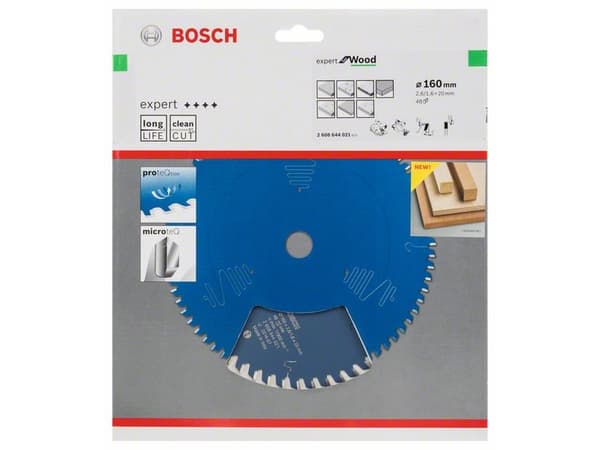 Bosch RUNDSAVKLINGE 160X20X2,6MM 48T EXP WOOD