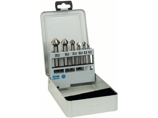 Bosch FORSÆNKERSÆT 6 STK 6,3-20,5MM CYL