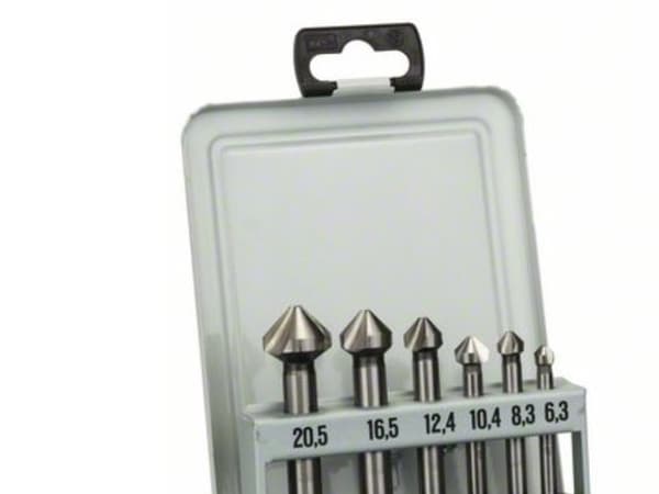 Bosch FORSÆNKERSÆT 6 STK 6,3-20,5MM CYL
