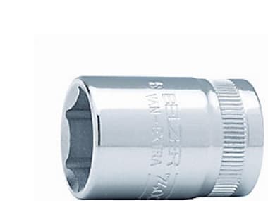 Bahco Pipe, sekskant, metrisk 1/4”, Stikkontakt, 1/4", Metrisk, 1 hoder, 10 mm, Stål