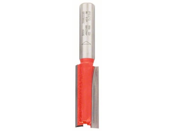 Bosch Expert for Wood - Rutertupp - for bløtt tre, løvtre, composite wood - Straight - 12 mm - lengde: 63.8 mm